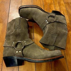 FRYE Suede Harness Boot